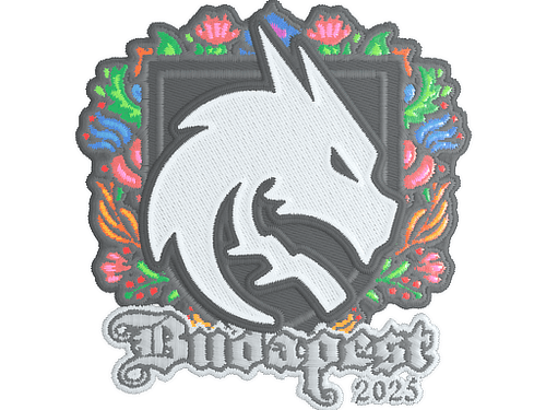 Sticker | Team Spirit (Embroidered) | Budapest 2025