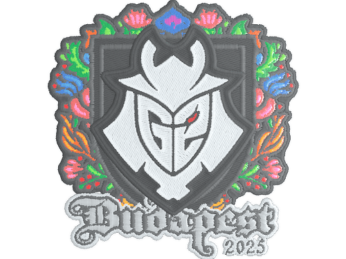 Sticker | G2 esports (Embroidered) | Budapest 2025