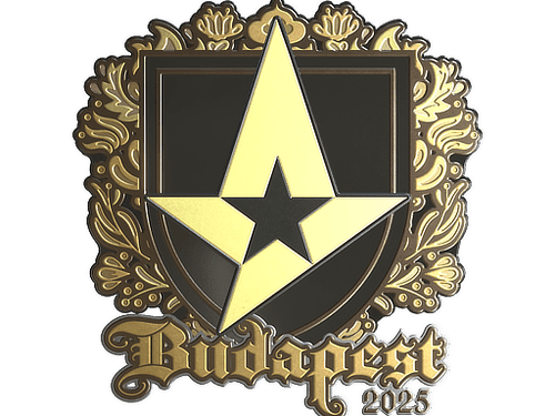 Sticker | Astralis (Gold) | Budapest 2025