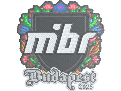 Sticker | MIBR (Embroidered) | Budapest 2025
