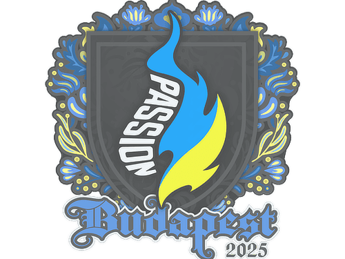 Sticker | Passion UA | Budapest 2025