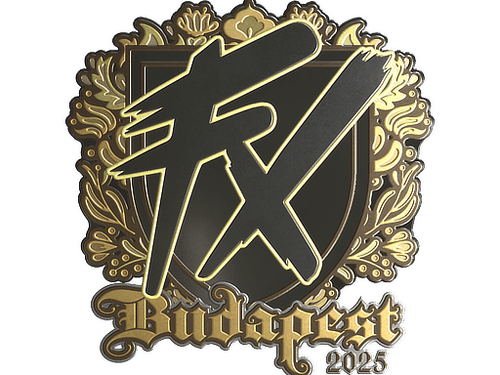 Sticker | Fluxo (Gold) | Budapest 2025