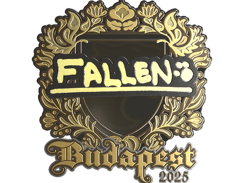 Sticker | FalleN (Gold) | Budapest 2025
