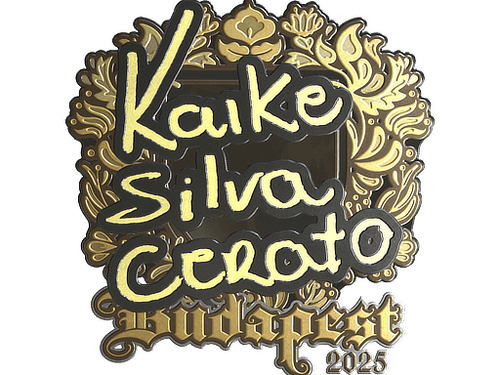 Sticker | KSCERATO (Gold) | Budapest 2025