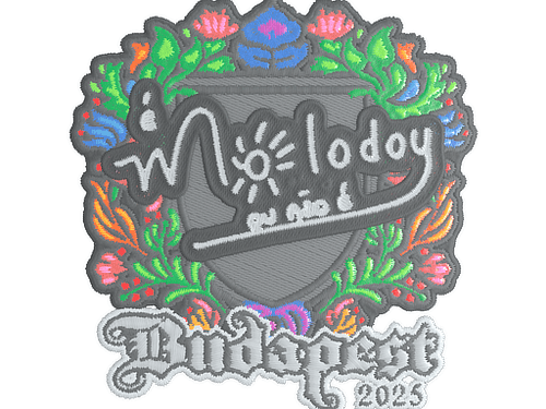 Sticker | molodoy (Embroidered) | Budapest 2025