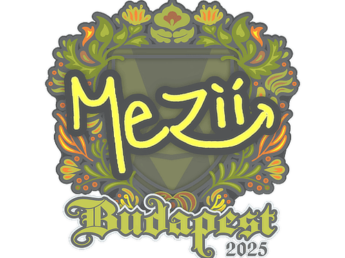 Sticker | mezii | Budapest 2025
