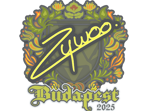 Sticker | ZywOo | Budapest 2025