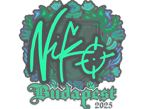 Sticker | NiKo | Budapest 2025