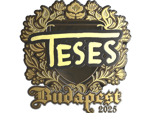 Sticker | TeSeS (Gold) | Budapest 2025