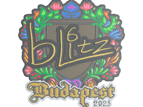 Sticker | bLitz (Embroidered) | Budapest 2025