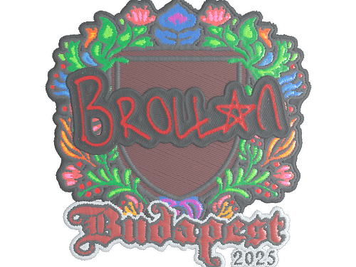 Sticker | Brollan (Embroidered) | Budapest 2025
