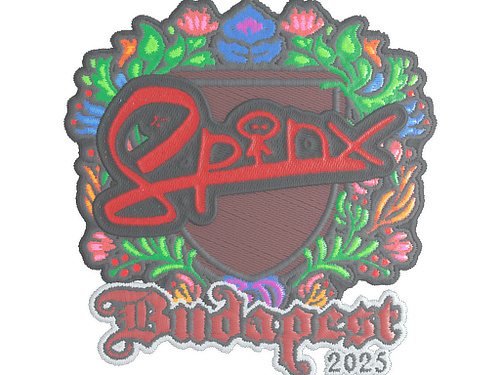 Sticker | Spinx (Embroidered) | Budapest 2025
