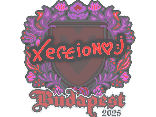 Sticker | xertioN | Budapest 2025