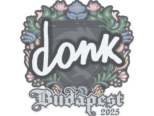 Sticker | donk | Budapest 2025