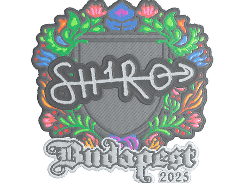 Sticker | sh1ro (Embroidered) | Budapest 2025