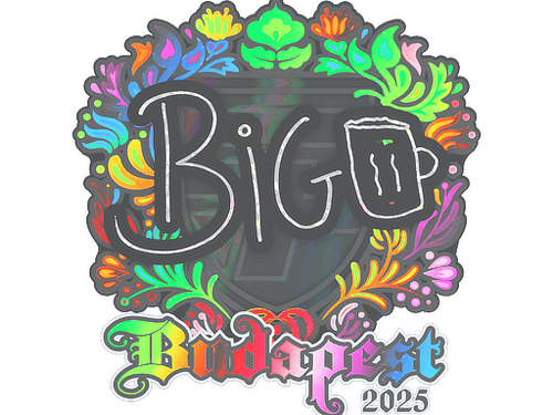 Sticker | biguzera (Holo) | Budapest 2025