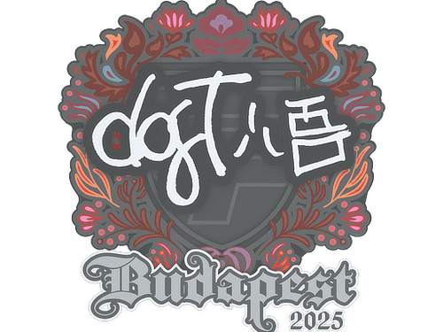 Sticker | dgt | Budapest 2025