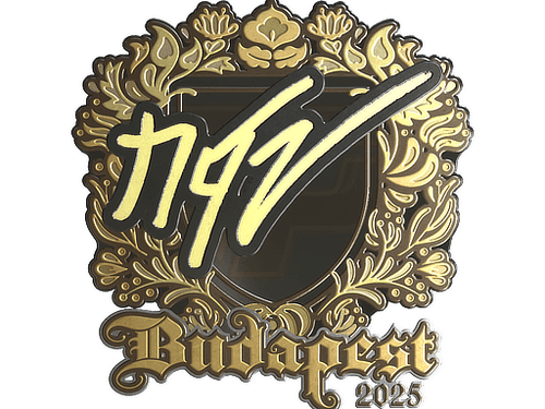 Sticker | NQZ (Gold) | Budapest 2025
