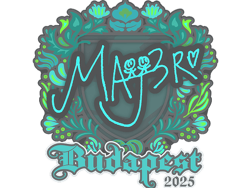 Sticker | MAJ3R | Budapest 2025