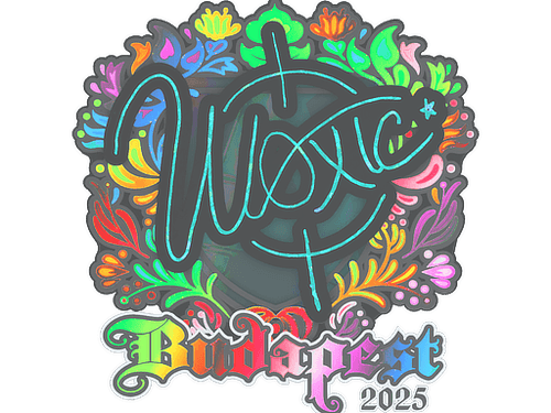 Sticker | woxic (Holo) | Budapest 2025