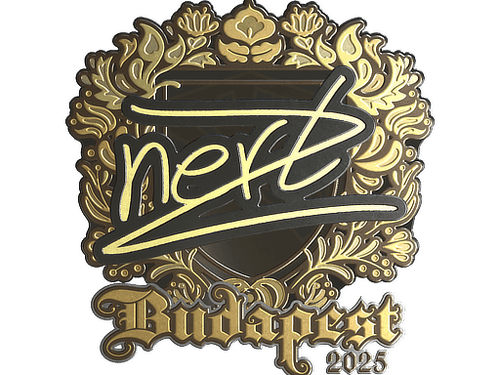 Sticker | NertZ (Gold) | Budapest 2025