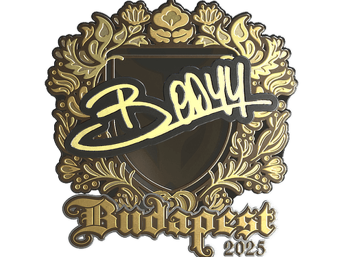 Sticker | bodyy (Gold) | Budapest 2025