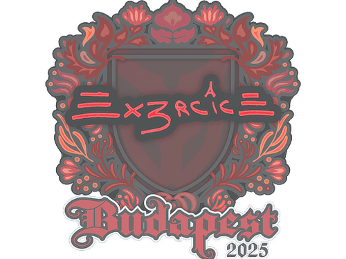 Sticker | Ex3rcice | Budapest 2025