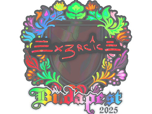 Sticker | Ex3rcice (Holo) | Budapest 2025