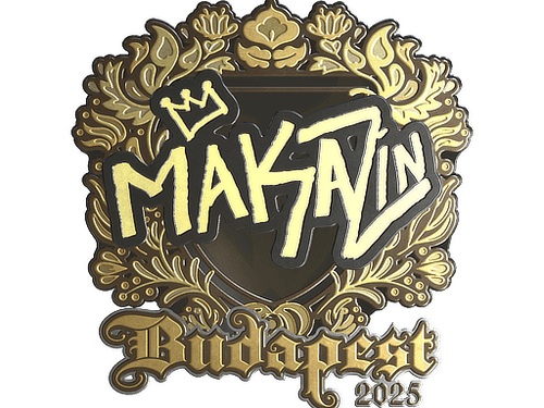 Sticker | Maka (Gold) | Budapest 2025