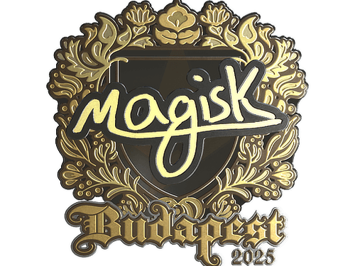 Sticker | Magisk (Gold) | Budapest 2025