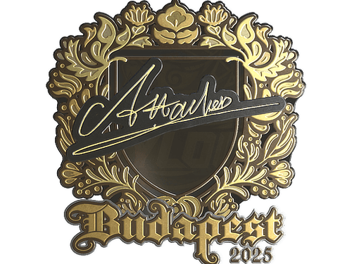 Sticker | Attacker (Gold) | Budapest 2025