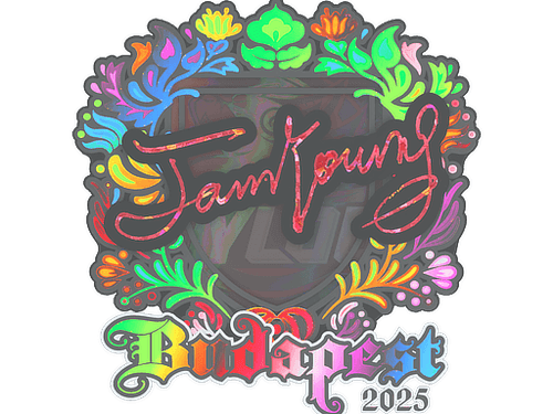 Sticker | JamYoung (Holo) | Budapest 2025