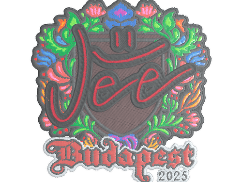 Sticker | Jee (Embroidered) | Budapest 2025
