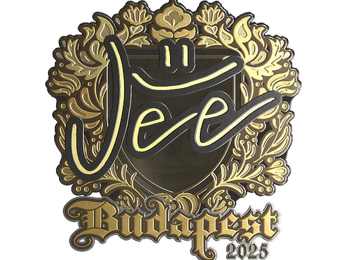Sticker | Jee (Gold) | Budapest 2025