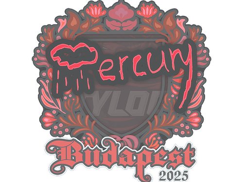 Sticker | Mercury | Budapest 2025