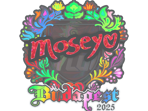 Sticker | Moseyuh (Holo) | Budapest 2025