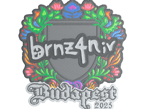 Sticker | brnz4n (Embroidered) | Budapest 2025