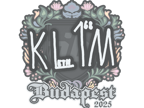 Sticker | kl1m | Budapest 2025