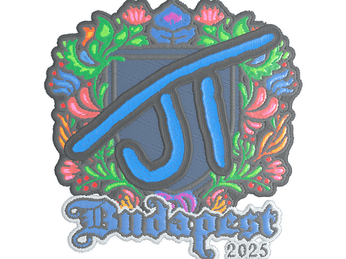 Sticker | JT (Embroidered) | Budapest 2025