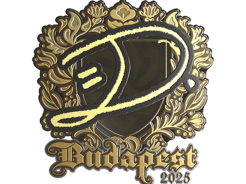 Sticker | dumau (Gold) | Budapest 2025