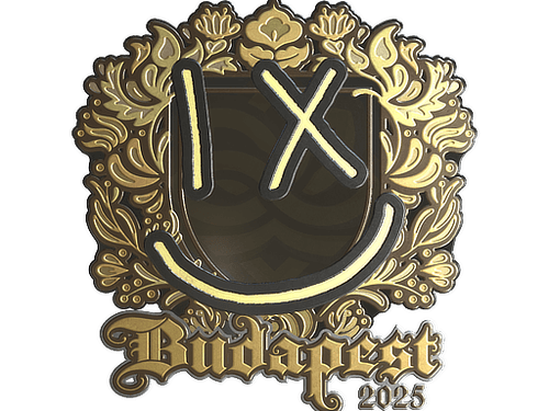 Sticker | lux (Gold) | Budapest 2025