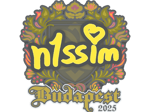 Sticker | n1ssim | Budapest 2025