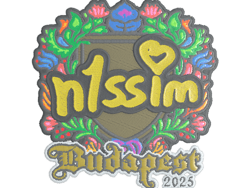 Sticker | n1ssim (Embroidered) | Budapest 2025