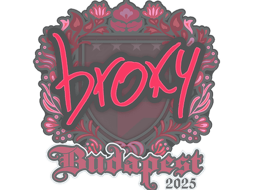 Sticker | broky | Budapest 2025