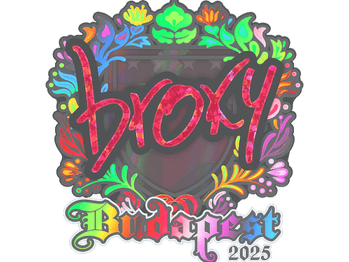 Sticker | broky (Holo) | Budapest 2025