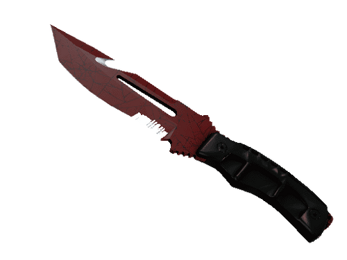 Survival Knife - Crimson Web