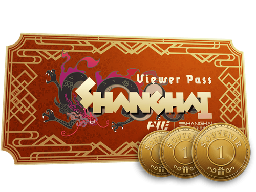 Shanghai 2024 Viewer Pass + 3 Souvenir Tokens