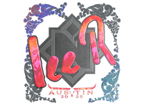 Holo Sticker - 1eeR (Holo) | Austin 2025