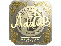 Gold Sticker - adamb (Gold) | Austin 2025