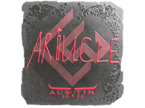 Foil Sticker - Ariucle (Foil) | Austin 2025